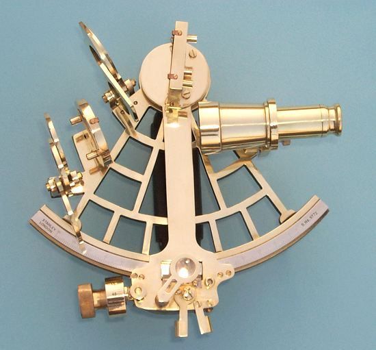 Stanley London C. Plath Reproduction Micrometer Drum Sextant