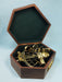 Stanley London C. Plath Reproduction Micrometer Drum Sextant with Case