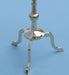 Stanley London Engravable 10-inch Victorian Polished Brass Desk Telescope Mount Legs