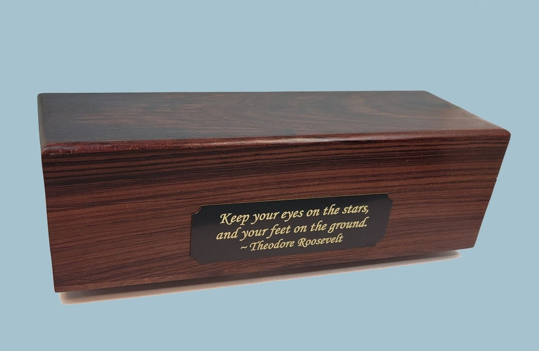Stanley London Engravable 29-Inch Premium Antique Brass Spyglass Telescope Rosewood Storage Box