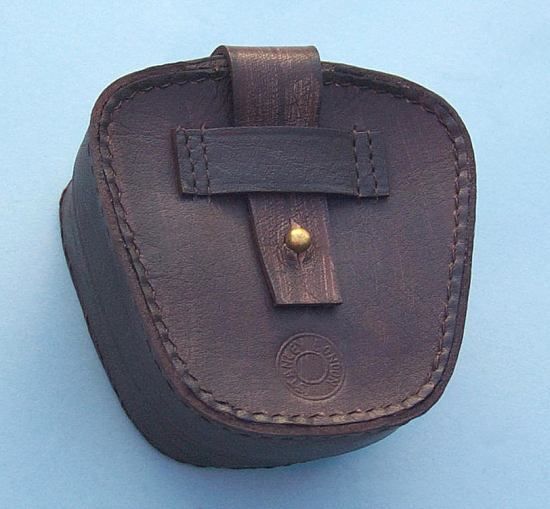 Stanley London Premium 3-Inch Polished Brass Sextant Leather Case
