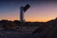 Vaonis Vespera II Smart Telescope Body Pointing Upward Outdoors 