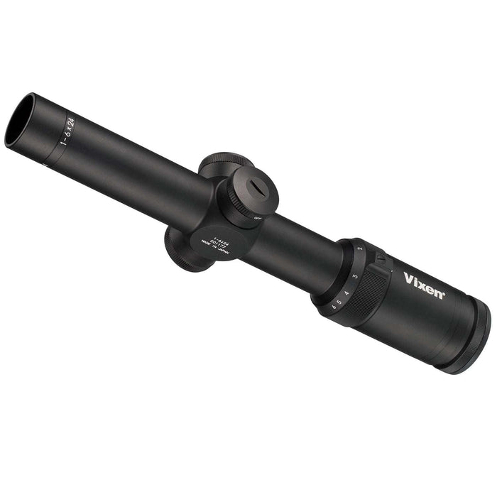 Vixen 1-6x24mm Riflescope - 30mm Tube Under Part of the Body