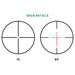 Vixen 1-8x28mm Riflescope - 28mm Tube BDC8 Reticle In 1x and 8x