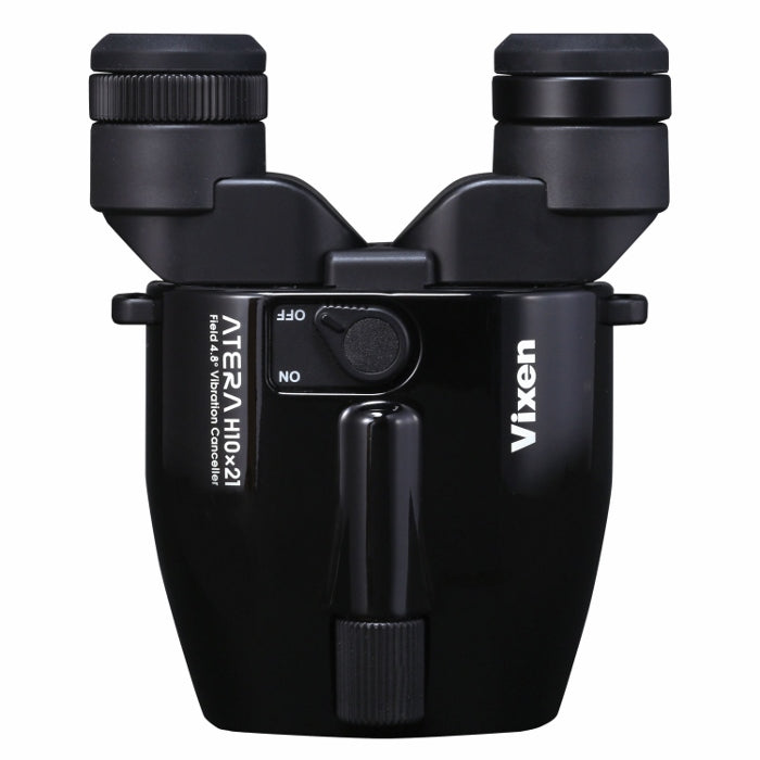 Vixen ATERA H10x21mm Binoculars with Stabilizer Body Standing Straight Black Variant