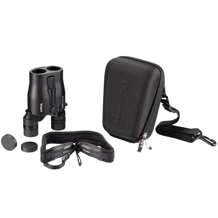 Vixen ATERA H12x30mm Image Stabilized Binoculars Package Inclusion