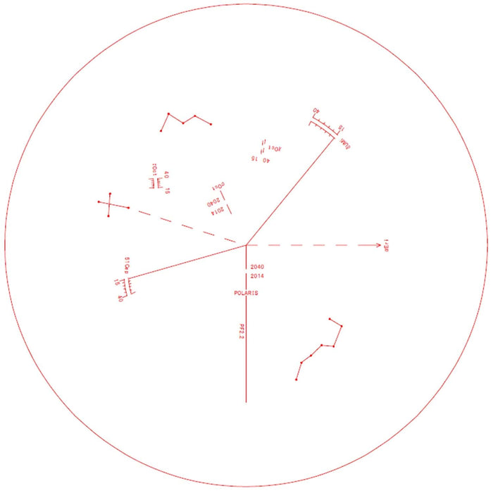 Vixen Portable Equatorial Mount Polarie Polar Scope PF-L II Polaris