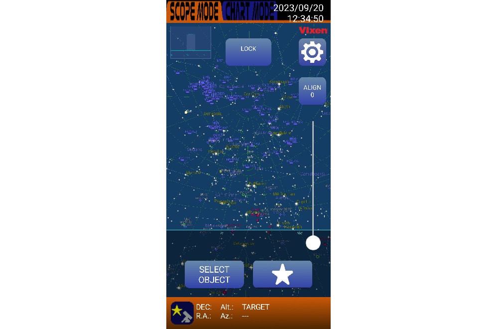 Vixen Telescope SXD2 Equatorial Mount WL Star Book App