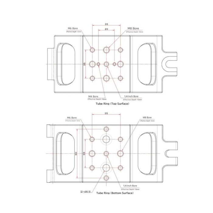 Vixen VSDF90SS 90mm Refractor Telescope Cradle Ring Parts