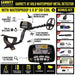 XP DEUS Metal Detector with WS4 Backphone Headphone, Remote, 11-Inch x35 Search Coil Features