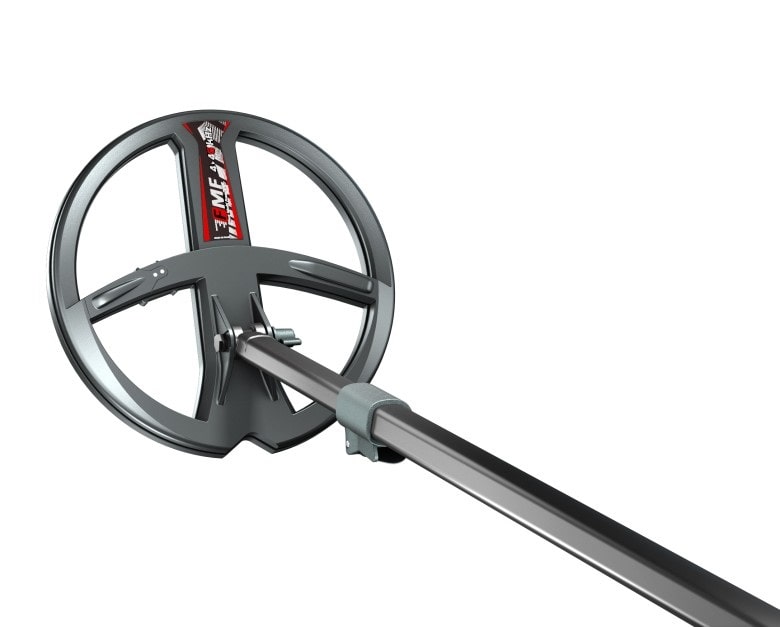 XP Deus II with 9-Inch Multi-Frequency Coil and WS6 Wireless Headphones Coil Body