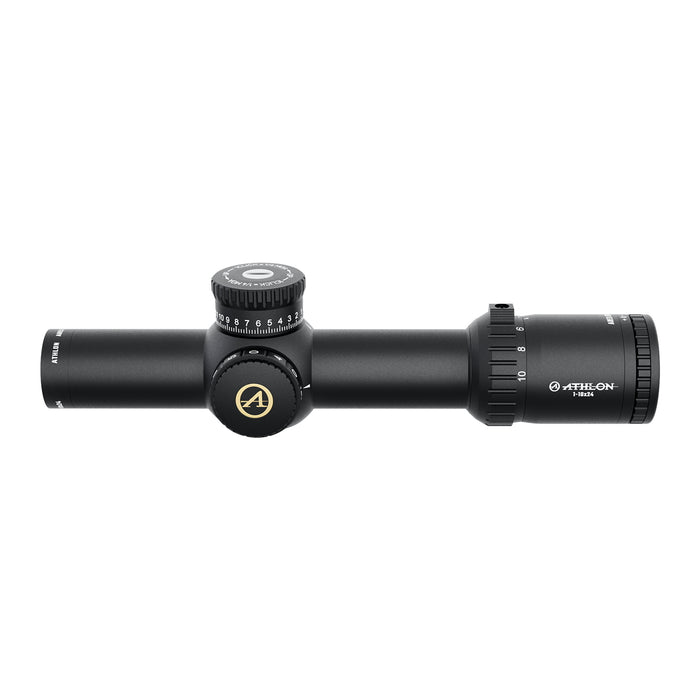 Athlon Optics Ares ETR 1-10x24mm ATMR2 FFP IR MOA UHD Riflescope Body