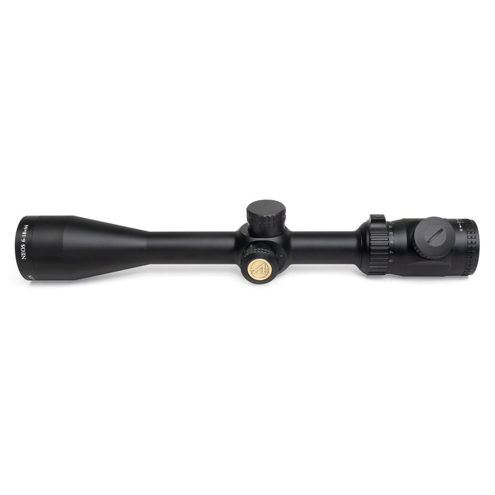 Athlon Optics Neos 6-18x44mm BDC 500 IR Riflescope Left Side Profile of Body  