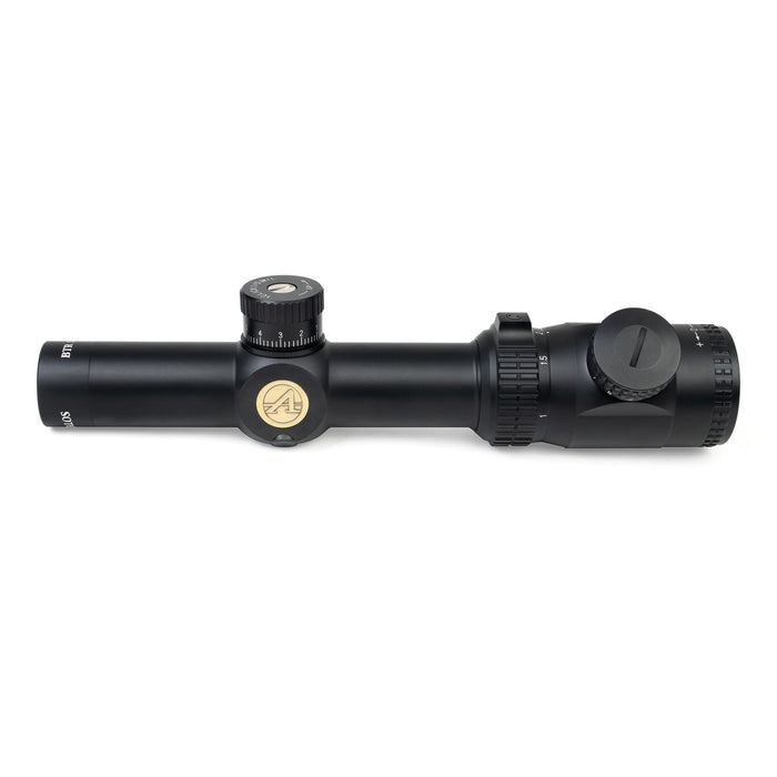 Athlon Optics Talos BTR 1-4x24mm AHSR14 SFP IR MIL Riflescope Left Side Profile of Body  