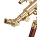 Barska 28x60mm Power Anchormaster Classic Brass Telescope with Mahogany Tripod Eyepiece and Diagonal