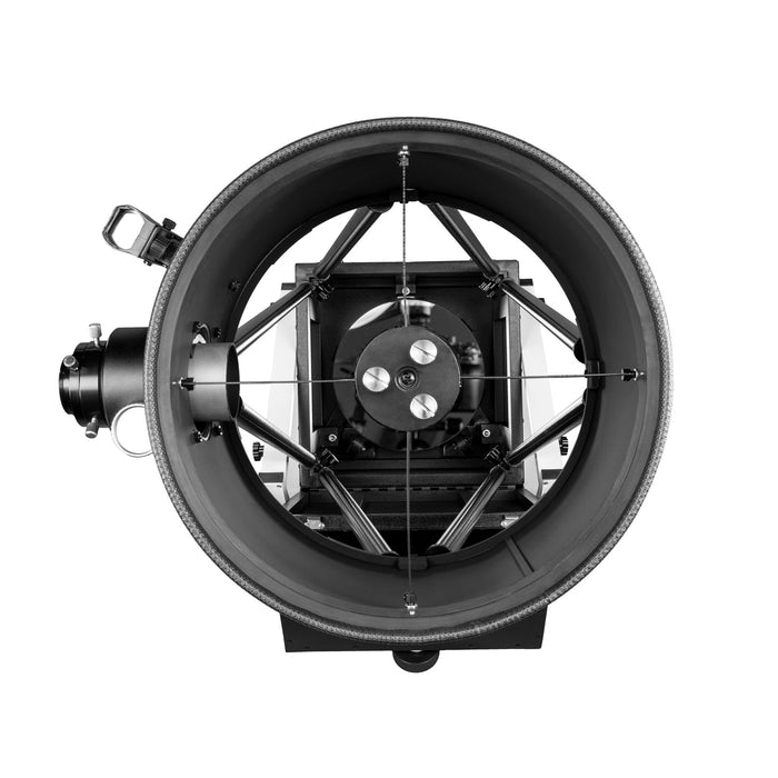 Explore Scientific 10-inch Hybrid Truss Tube Dobsonian Telescope  Secondary Mirror Assembly Top Profile
