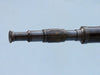 Hampton Nautical 60-Inch Admirals Floor Standing Oil Rubbed Bronze with Leather Telescope Extended Eyepiece