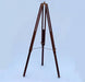 Hampton Nautical 62-Inch Floor Standing Admirals Antique Brass Binoculars Tripod Extended Legs with Chain