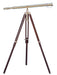 Hampton Nautical 62-Inch Floor Standing Brass Galileo Telescope