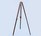Hampton Nautical 64-Inch Floor Standing Antique Brass Griffith Astro Telescope Tripod with Extended Legs and Chain
