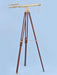 Hampton Nautical 64-Inch Floor Standing Brass Griffith Astro Telescope Body Mounted on Tripod with Extended Legs