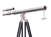 Hampton Nautical 64-Inch Floor Standing Chrome Griffith Astro Telescope