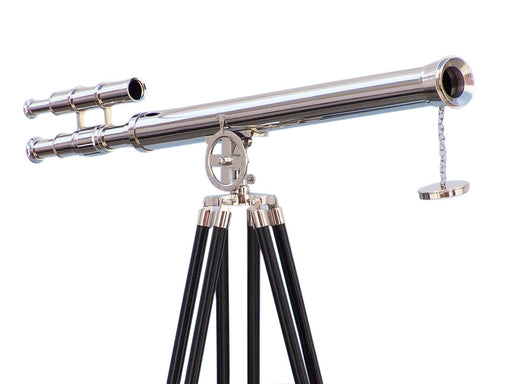 Hampton Nautical 64-Inch Floor Standing Chrome Griffith Astro Telescope