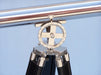 Hampton Nautical 64-Inch Floor Standing Chrome Griffith Astro Telescope Dial