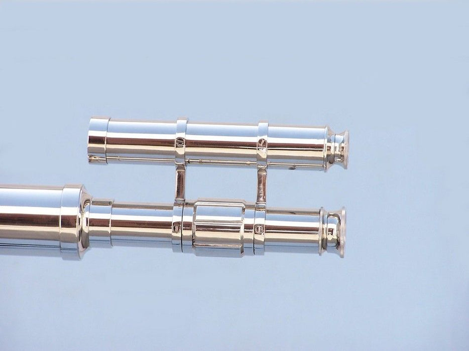 Hampton Nautical 64-Inch Floor Standing Chrome Griffith Astro Telescope Eyepiece with Viewfinder