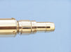 Hampton Nautical 65-Inch Floor Standing Brass Anchormaster Telescope Eyepiece