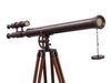Hampton Nautical 65-Inch Floor Standing Bronzed Griffith Astro Telescope