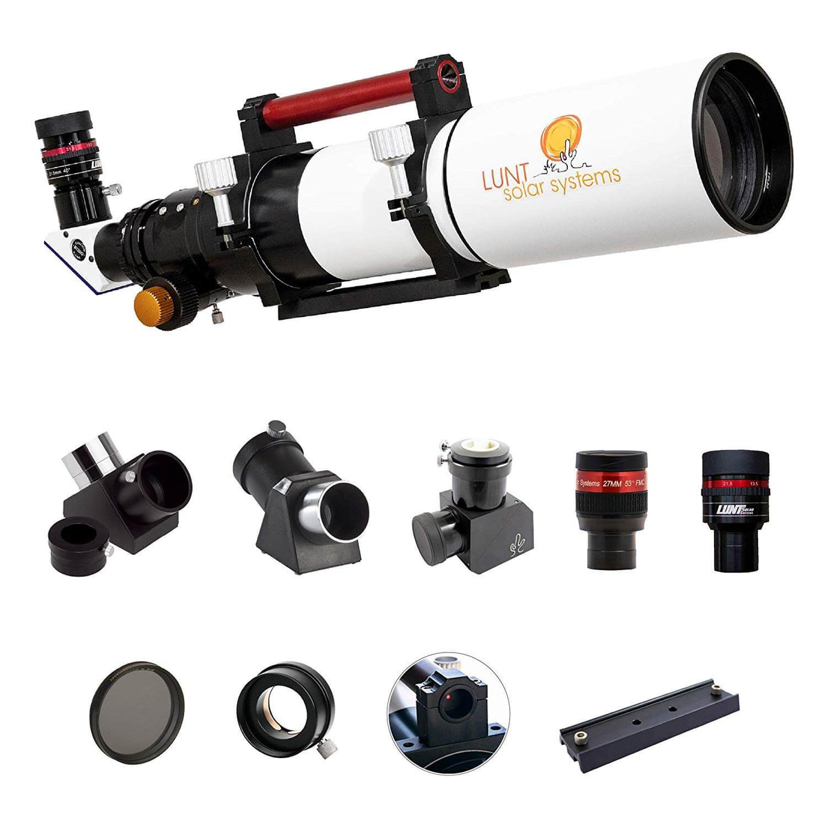 Lunt 100mm Modular Telescope Observer Package — Red Carpet Optics