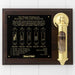 Weems & Plath Brass Stormglass and Plaque Set