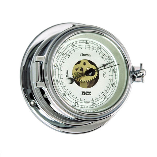 Weems & Plath Chrome Endurance II 105 Open Dial Barometer 