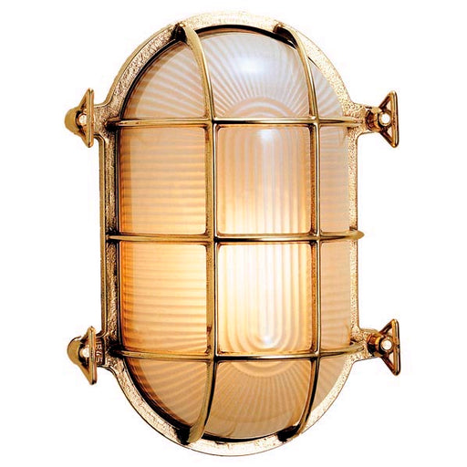 Weems & Plath Foresti Oval Brass Bulkhead Light