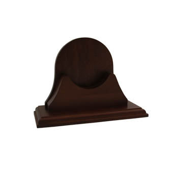 Weems & Plath Single Base for Endurance II 105 Series in Mahogany