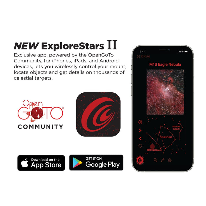 Explore Scientific iEXOS-100 PMC-Eight GoTo Tracker System - Supernova Bundle